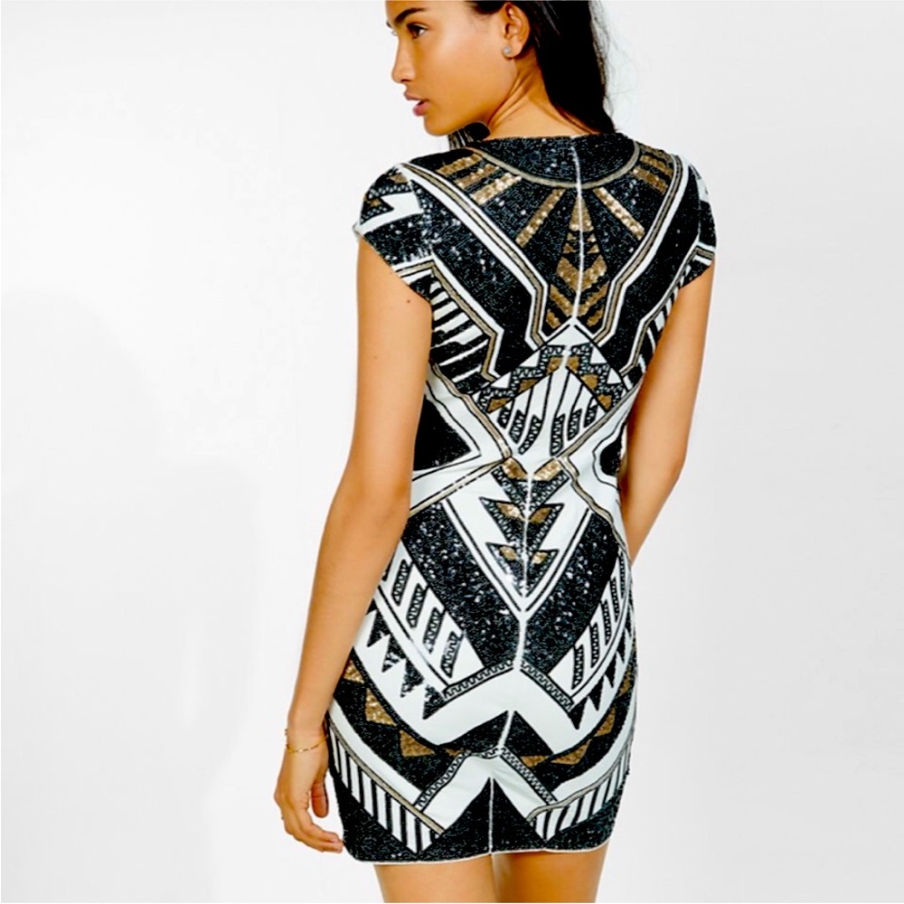 Express sequin dress